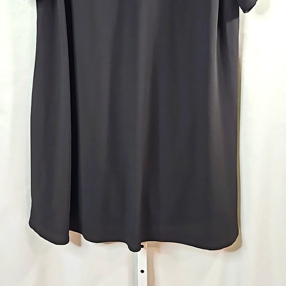 Signature by Robbie Bee Black A Line Maxi Dress Size 3X - Picture 4 of 9